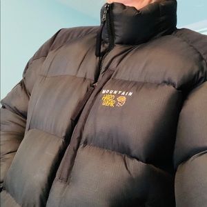 Mountain Hardware Black Puffy Coat sz12